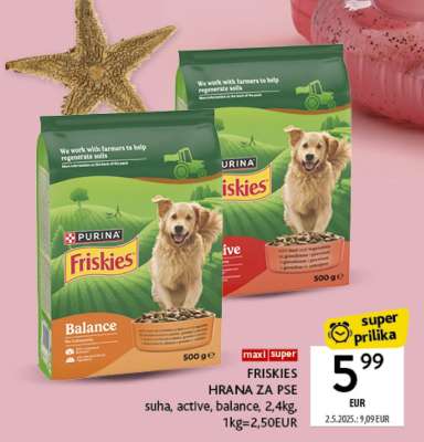 FRISKIES Hrana za pse