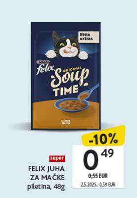 FELIX JUHA ZA MAČKE piletina, 48g