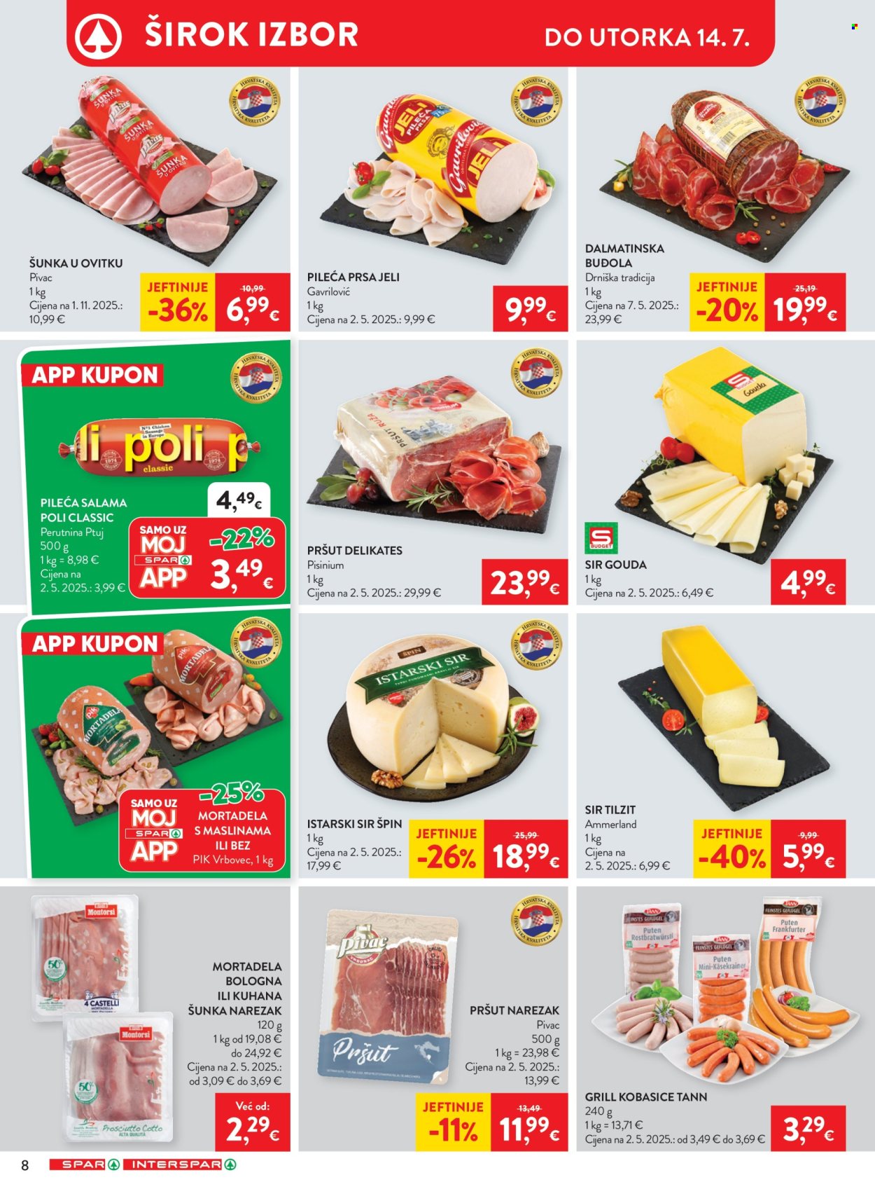 INTERSPAR katalog - 08.07.2026. - 14.07.2026. Stranica 13