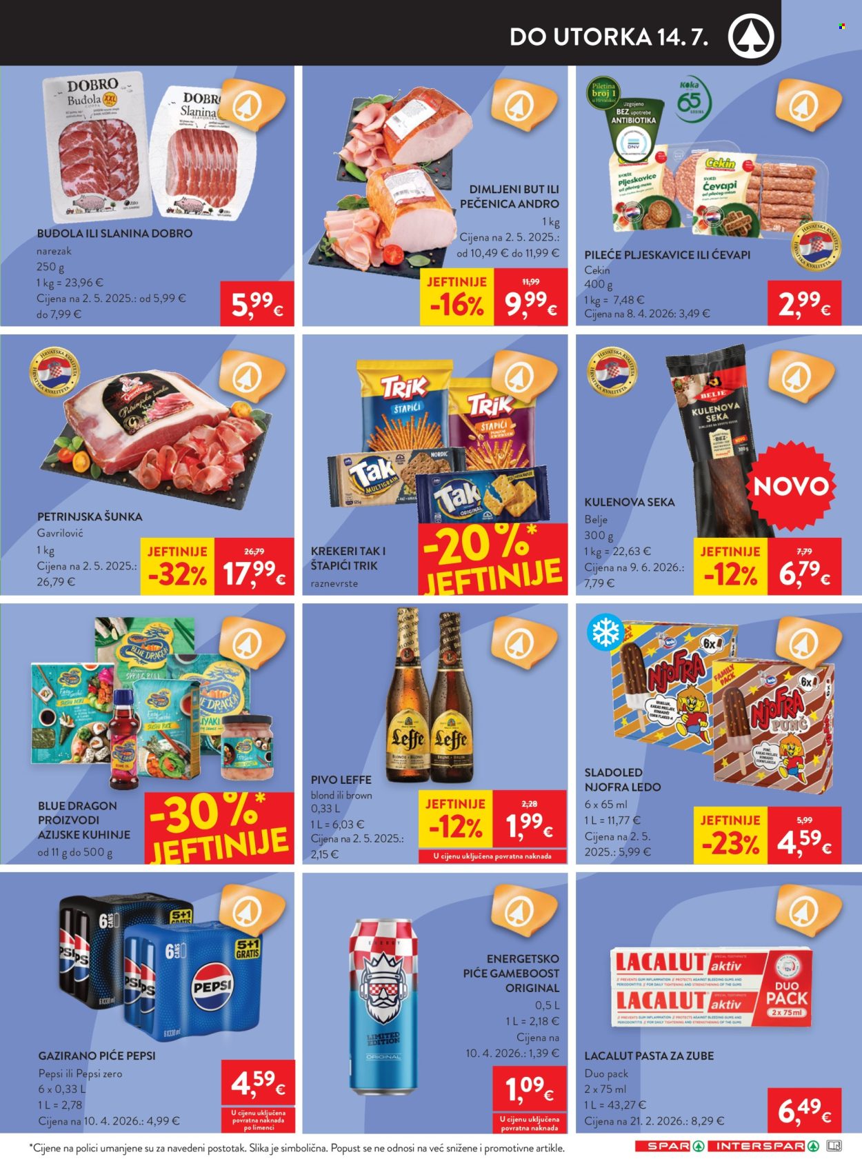 INTERSPAR katalog - 08.07.2026. - 14.07.2026. Stranica 21