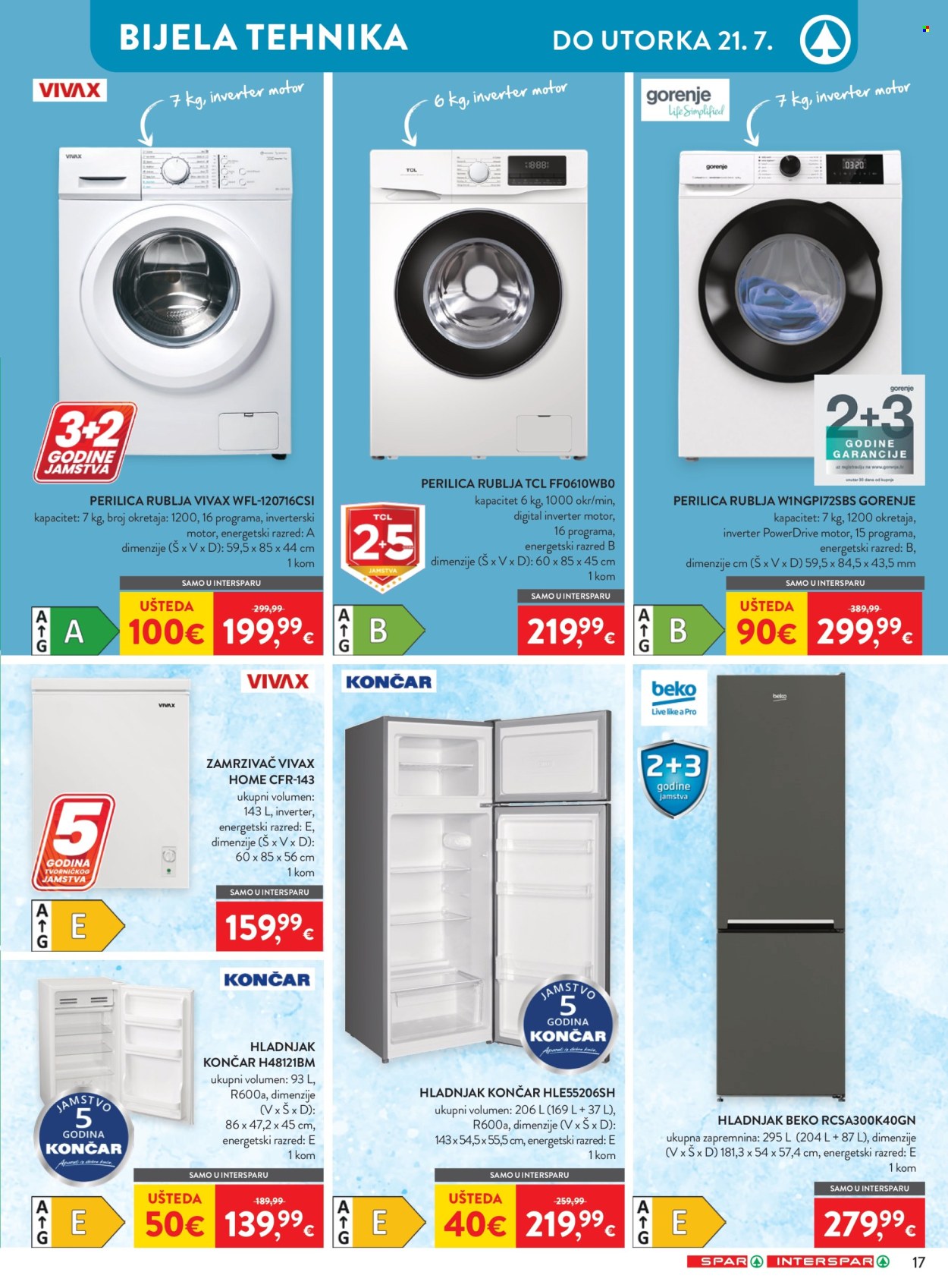 INTERSPAR katalog - 08.07.2026. - 14.07.2026. Stranica 33