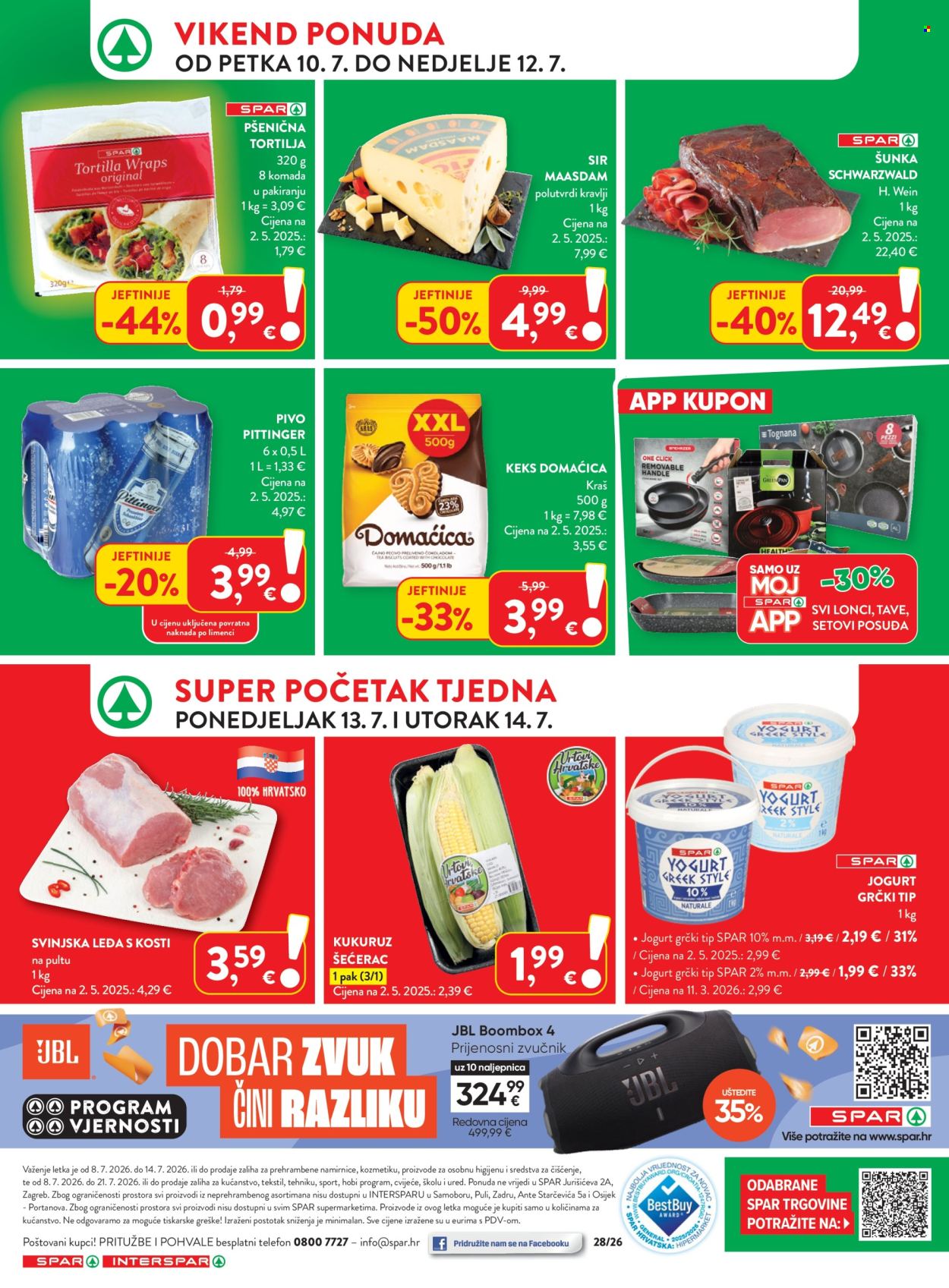 INTERSPAR katalog - 08.07.2026. - 14.07.2026. Stranica 38