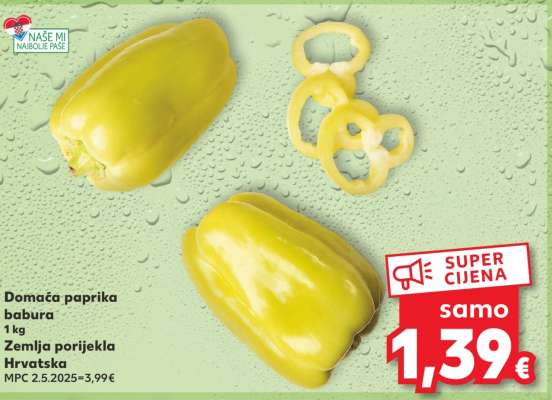 Domaća paprika Babura