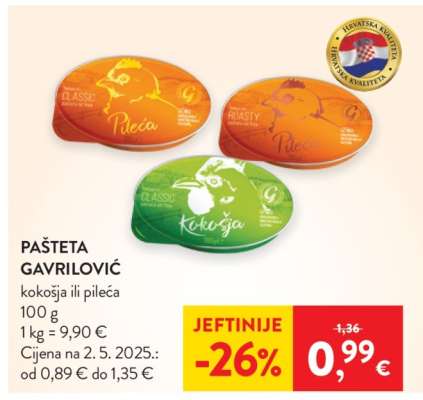 Pašteta Gavrilović