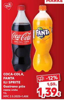 COCA-COLA FANTA ILI SPRITE