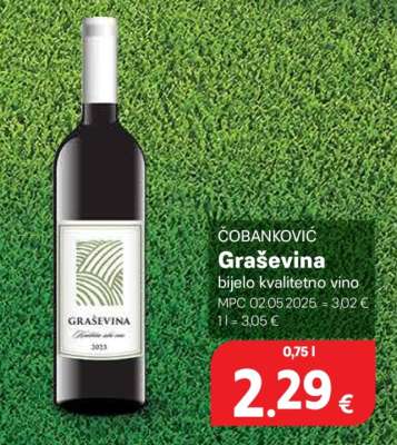 ČOBANKOVIĆ Graševina