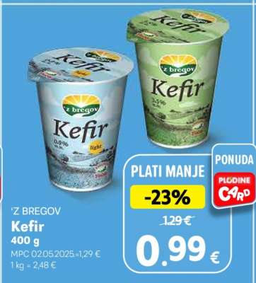 ‘Z BREGOV Kefir 400 g