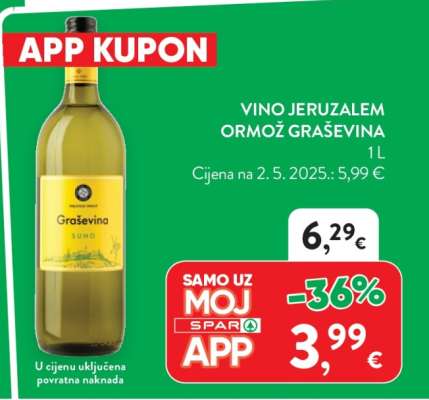 Vino Jeruzalem Ormož Graševina
