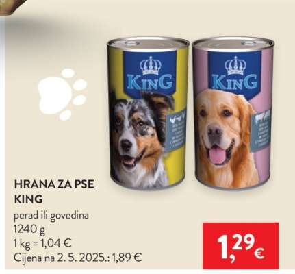 Hrana za pse King
