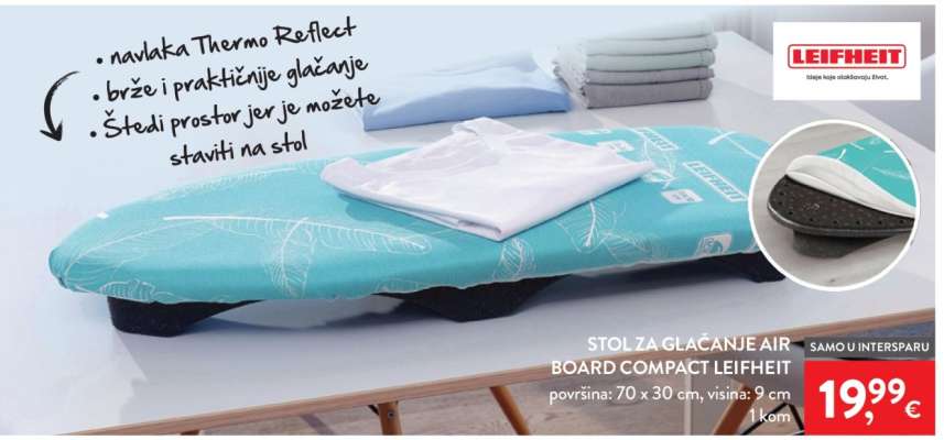 Stol za glačanje Air Board Compact Leifheit