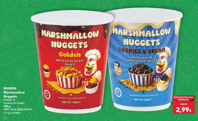 MAROA Marshmallow Nuggets Cookies & Cream