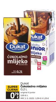 DUKAT Čokoladno mlijeko