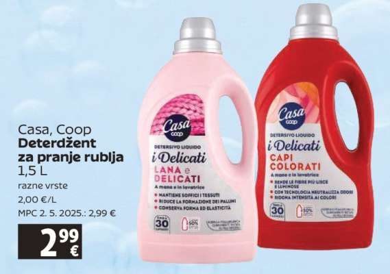 Casa, Coop Deterdžent za pranje rublja