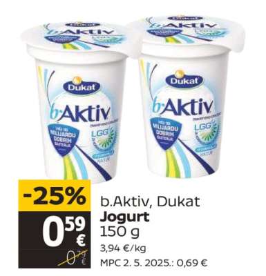 b.Aktiv, Dukat Jogurt