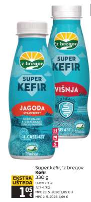 Super kefir, 'z bregov Kefir