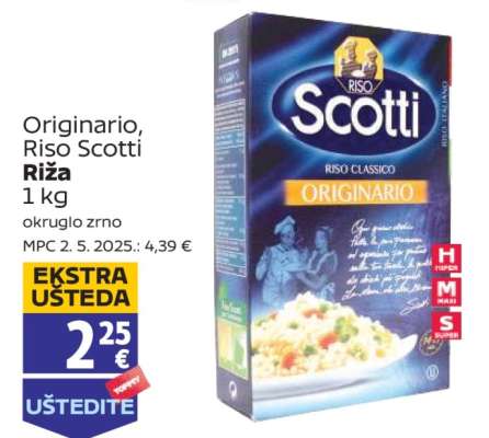 Originario, Riso Scotti Riža