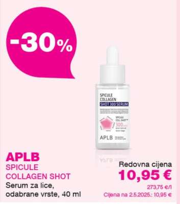 APLB SPICULE COLLAGEN SHOT