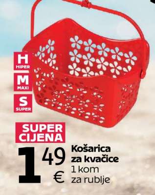 Košarica za kvačice