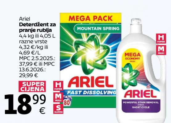Ariel Detergent