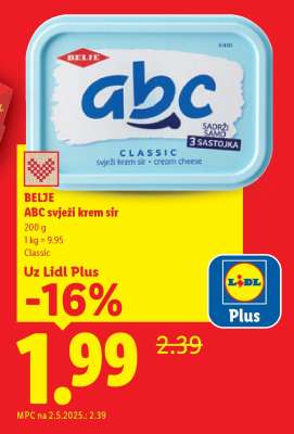 ABC Svježi krem sir