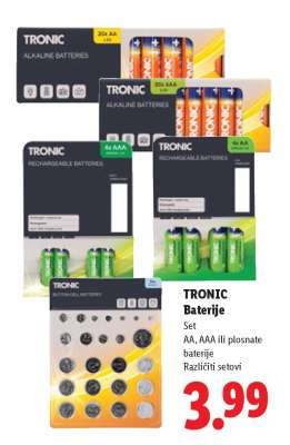 Tronic Baterije