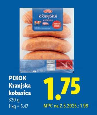 Pikok Kranjska kobasica