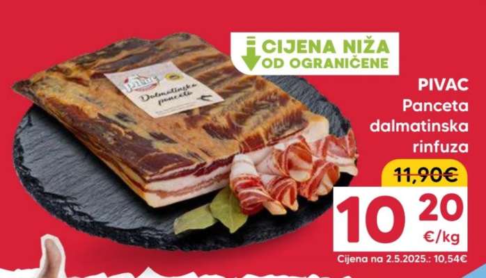 PIVAC Panceta dalmatinska rinfuza