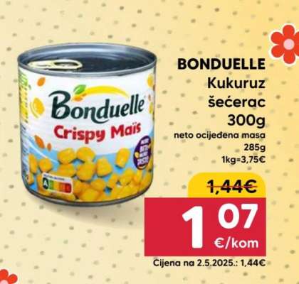 BONDUELLE Kukuruz šećerac 300g
