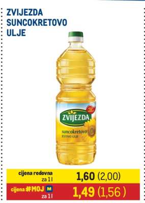 ZVIJEZDA SUNCOKRETOVO ULJE