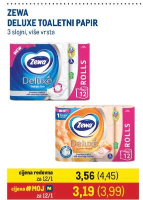 ZEWA DELUXE TOALETNI PAPIR