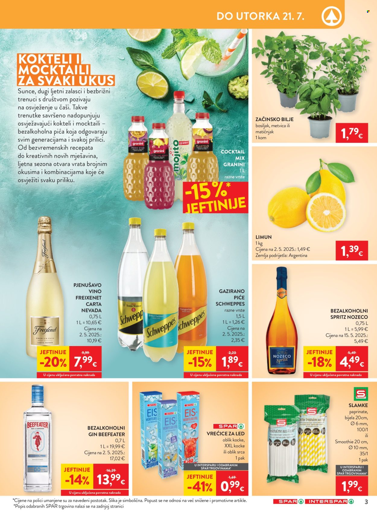 INTERSPAR katalog - 15.07.2026. - 21.07.2026. Stranica 3