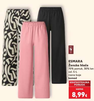 ESMARA Zenske hlače