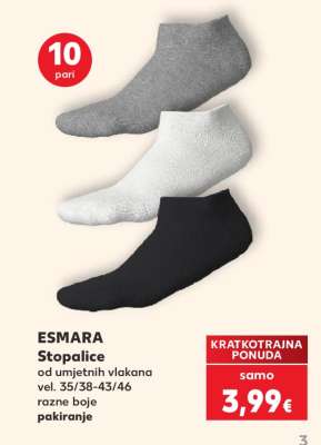 ESMARA Stopalice