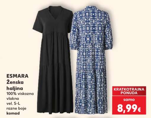 ESMARA Ženska haljina