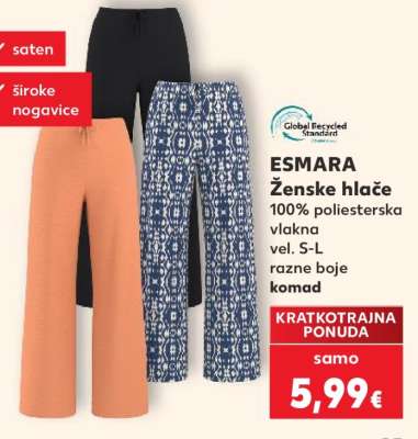 ESMARA Zenske hlače