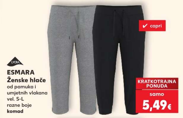 ESMARA Zenske hlače