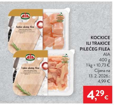 KOCKICE ILI TRAKICE PILEĆEG FILEA