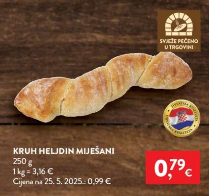 KRUH HELJDIN MIJEŠANI