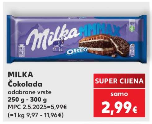 MILKA Čokolada