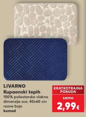 LIVARNO Kupaonski tepih
