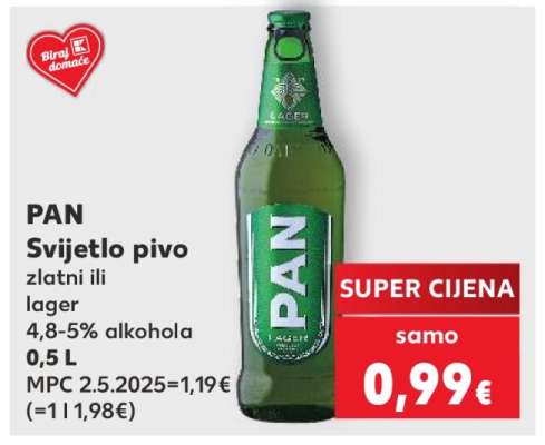 PAN Svijetlo pivo