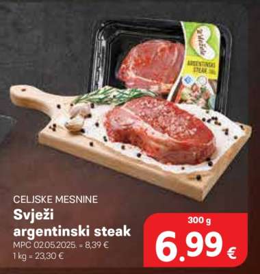 Svježi Argentinski Steak