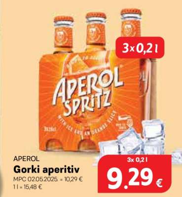 APEROL Gorki aperitiv