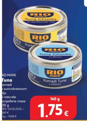 RIO MARE TUNA