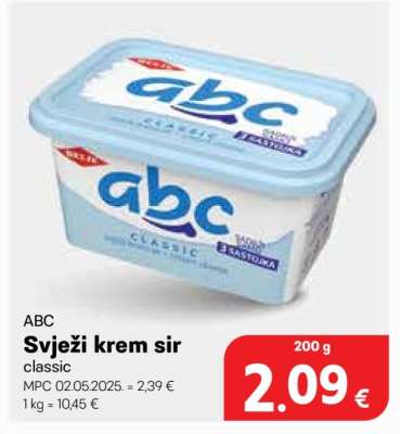 ABC Svježi krem sir