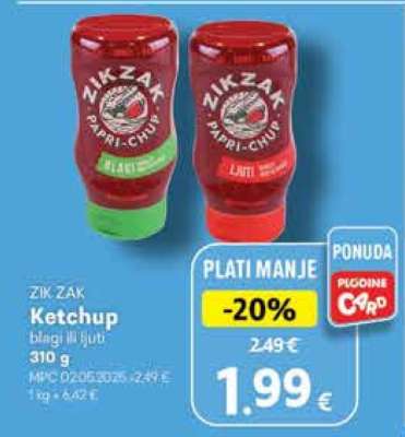 ZIK ZAK Ketchup