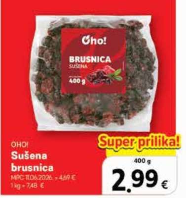 OHO! Sušena brusnica