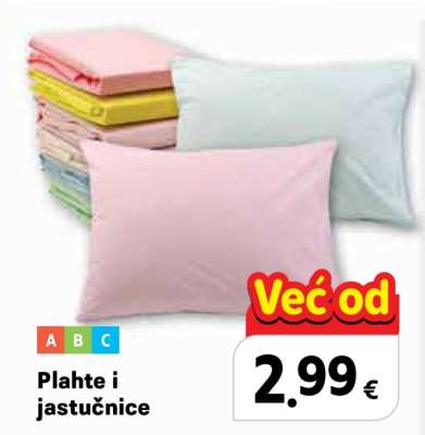 Plahte i jastučnice