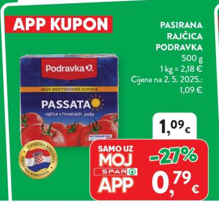 Pasirana rajčica Podravka