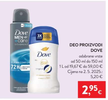 Deo proizvodi Dove
